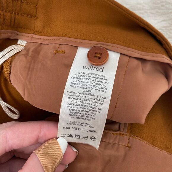 Wilfred Alayna trouser pants Rich Chestnut - Picture 10 of 10